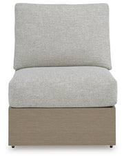 Kimpton Isle Outdoor Armless Chair with Cushion