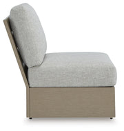 Kimpton Isle Outdoor Armless Chair with Cushion