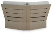 Kimpton Isle Outdoor Corner Chair with Cushion