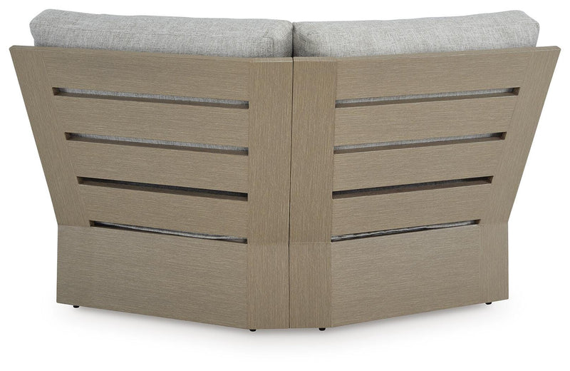 Kimpton Isle Outdoor Corner Chair with Cushion