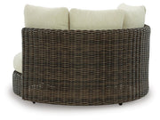 Kimora Outdoor Swivel Lounge Chair with Cushion