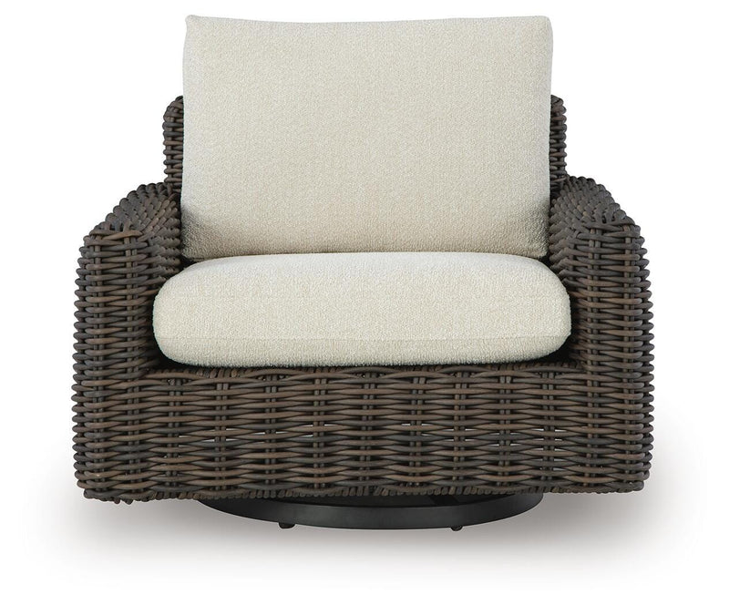 Kimora Outdoor Swivel Lounge Chair