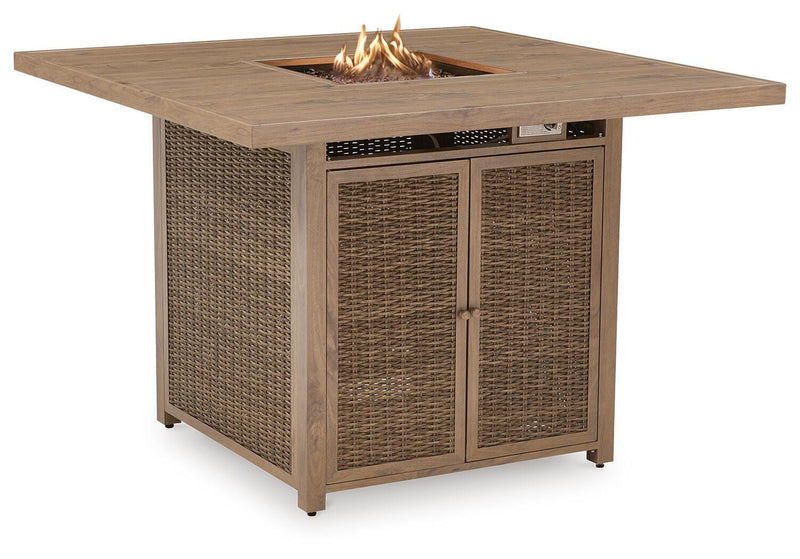 Walton Bridge Outdoor Bar Table and 4 Barstools