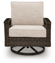 Monterey Point Outdoor Swivel Lounge Chair (Set of 2)