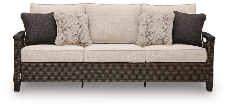 Monterey Point Outdoor Sofa with Cushion