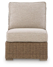 Laguna Heights Outdoor Armless Chair with Cushion