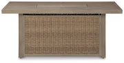 Beachcroft Outdoor Sofa, 2 Chaise Lounges, Bench and Fire Pit Table