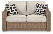 Beachcroft Outdoor Loveseat with Cushion