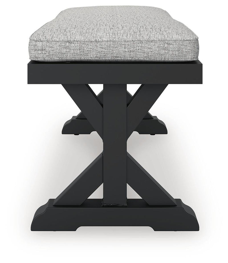 Beachcroft Outdoor Bench with Cushion