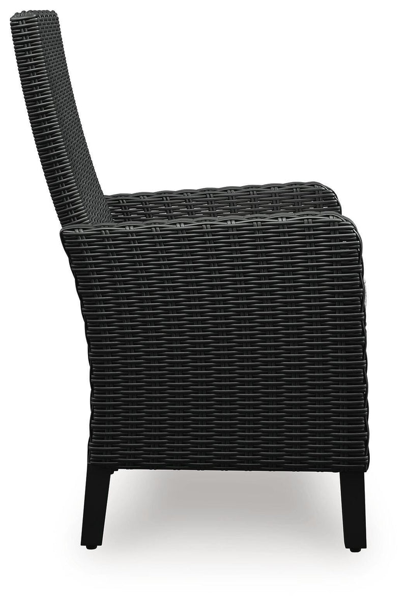 Beachcroft Outdoor Arm Chair with Cushion (Set of 2)