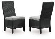 Beachcroft Outdoor Side Chair with Cushion (Set of 2)
