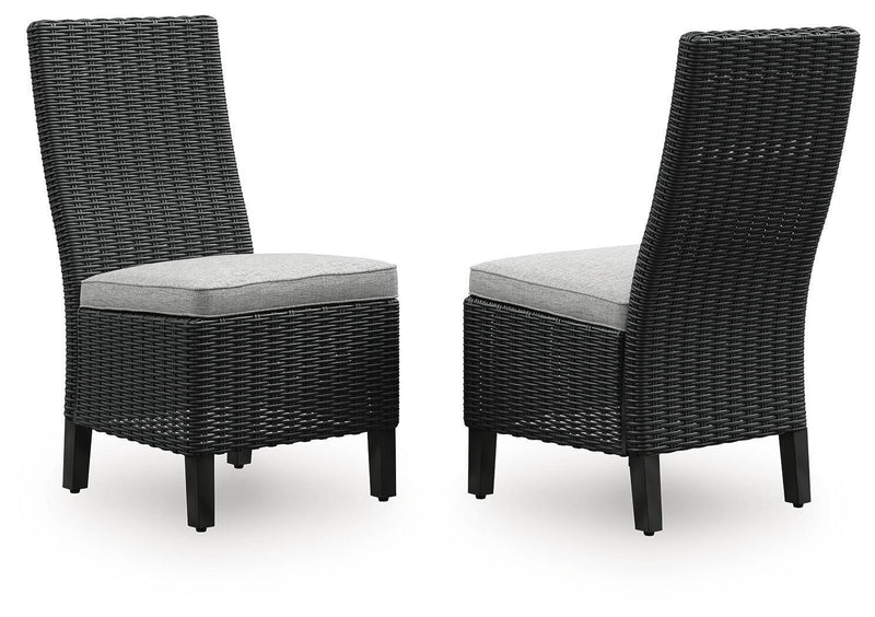 Beachcroft Outdoor Side Chair with Cushion (Set of 2)