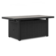 Beachcroft 3-Piece Outdoor Sectional and Fire Pit Table
