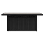 Beachcroft 3-Piece Outdoor Sectional and Fire Pit Table