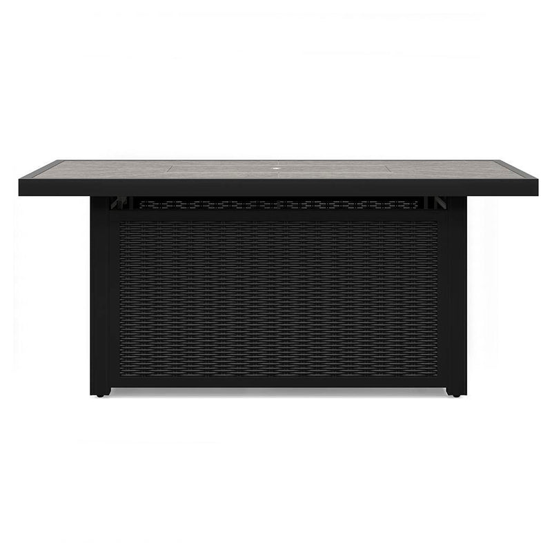 Beachcroft 3-Piece Outdoor Sectional and Fire Pit Table
