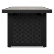 Beachcroft 3-Piece Outdoor Sectional and Fire Pit Table