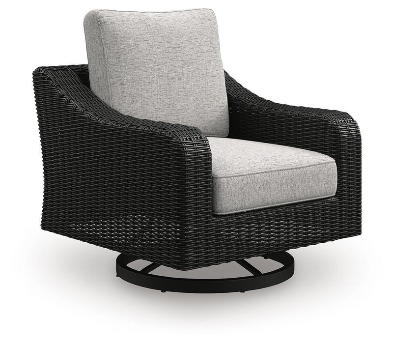 Beachcroft Outdoor Swivel Lounge with Cushion