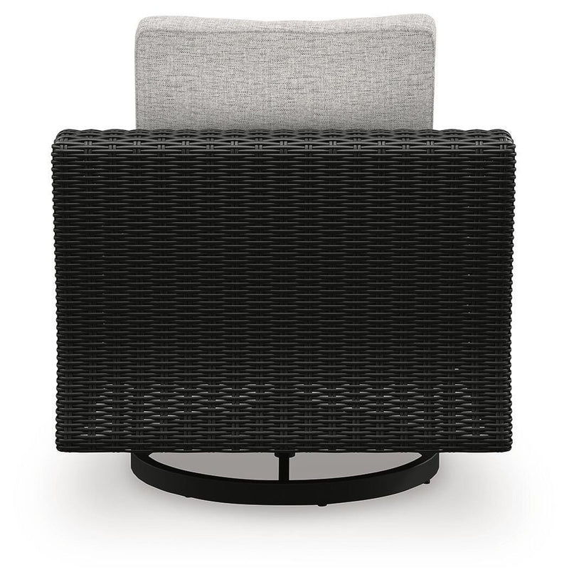 Beachcroft Outdoor Swivel Lounge with Cushion