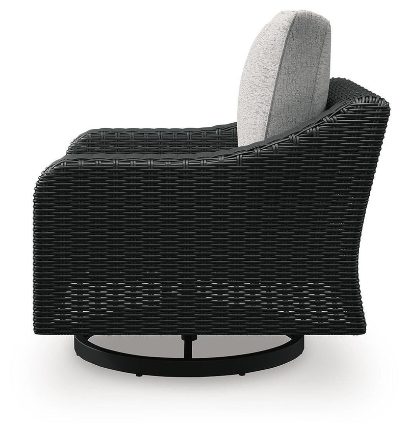 Beachcroft Outdoor Swivel Lounge with Cushion
