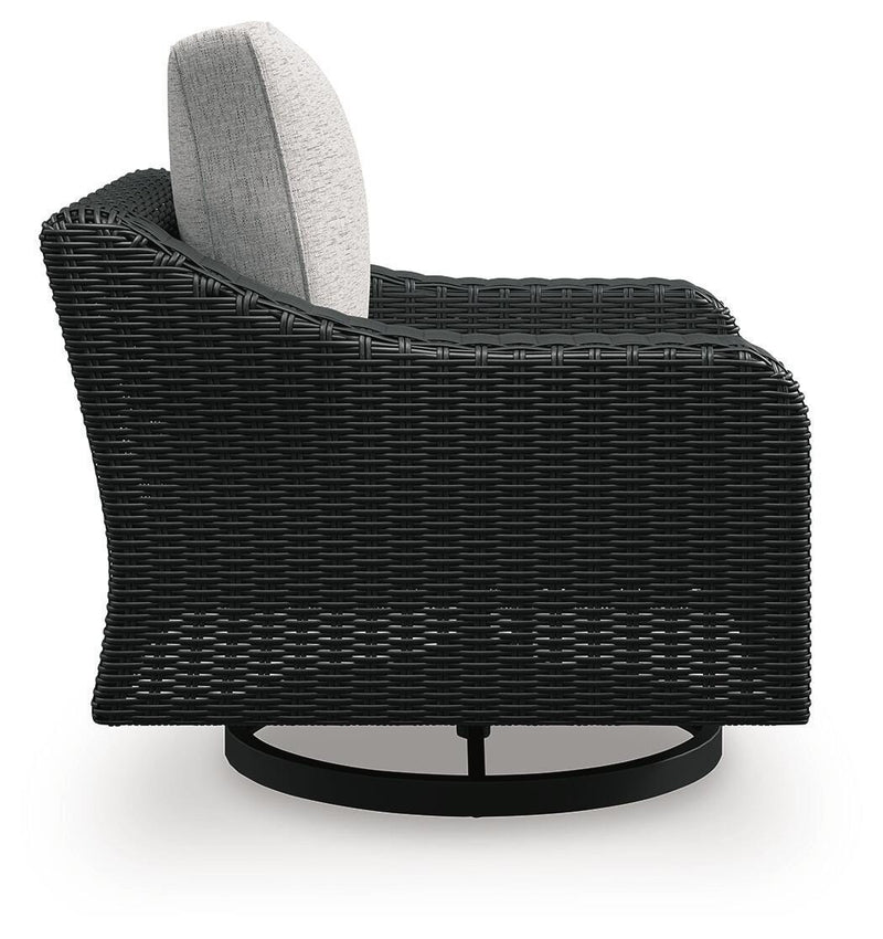 Beachcroft Outdoor Swivel Lounge with Cushion