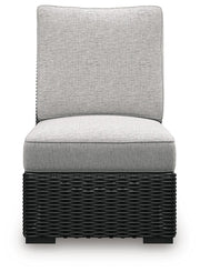 Beachcroft Outdoor Armless Chair with Cushion