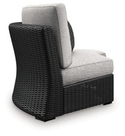 Beachcroft Outdoor Curved Corner Chair with Cushion