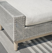 Seton Creek Outdoor Ottoman with Cushion