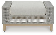 Seton Creek Outdoor Ottoman with Cushion