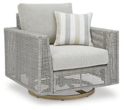 Seton Creek Outdoor Swivel Lounge with Cushion