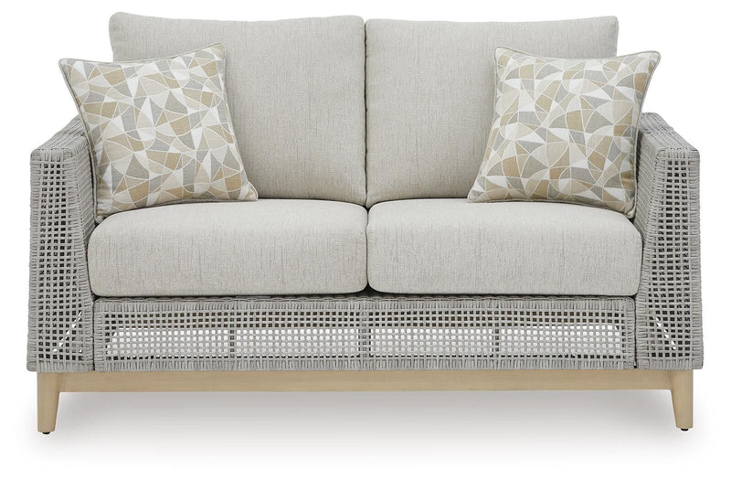 Seton Creek Outdoor Loveseat with Cushion