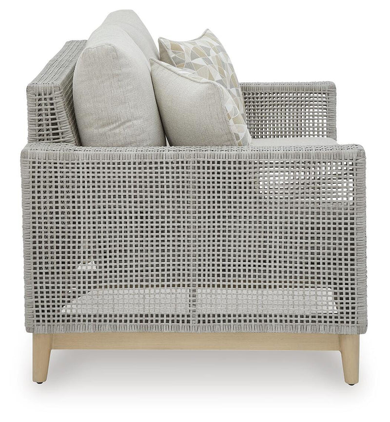 Seton Creek Outdoor Loveseat with Cushion