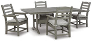 Visola Outdoor Dining Table with 4 Chairs