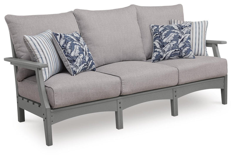 Cove Beach Outdoor Sofa with Cushion
