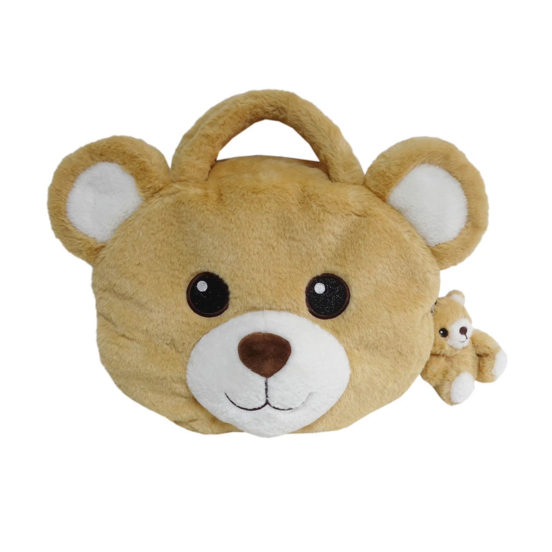 MM PLUSH BEAR BAG SET