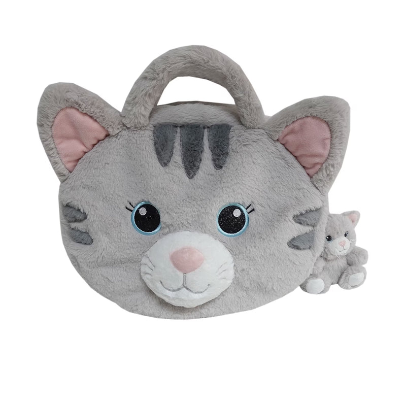 MM PLUSH CAT BAG SET