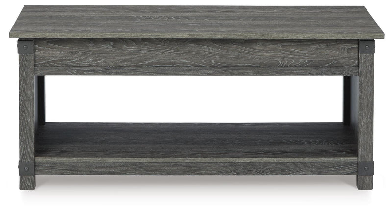 Freedan Lift-top Coffee Table, 2 End Tables and Console