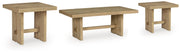 Crendlin Coffee Table and 2 End Tables