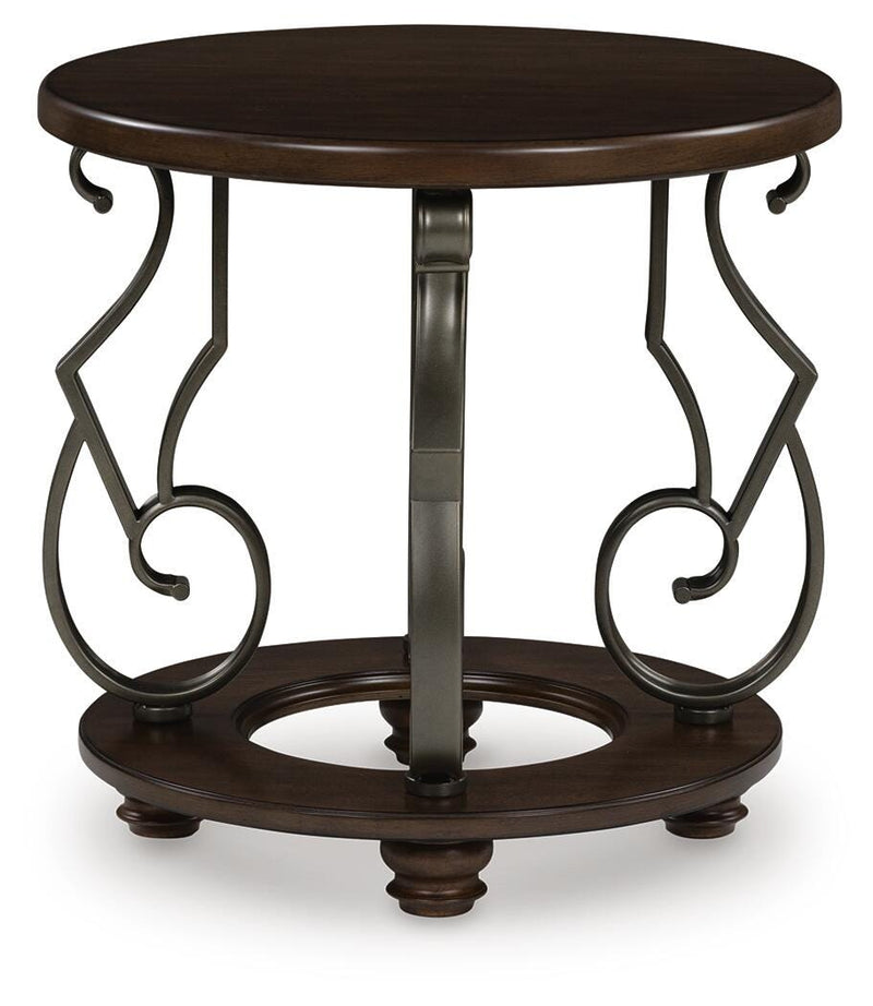 Frallyn Coffee Table and 2 Ends