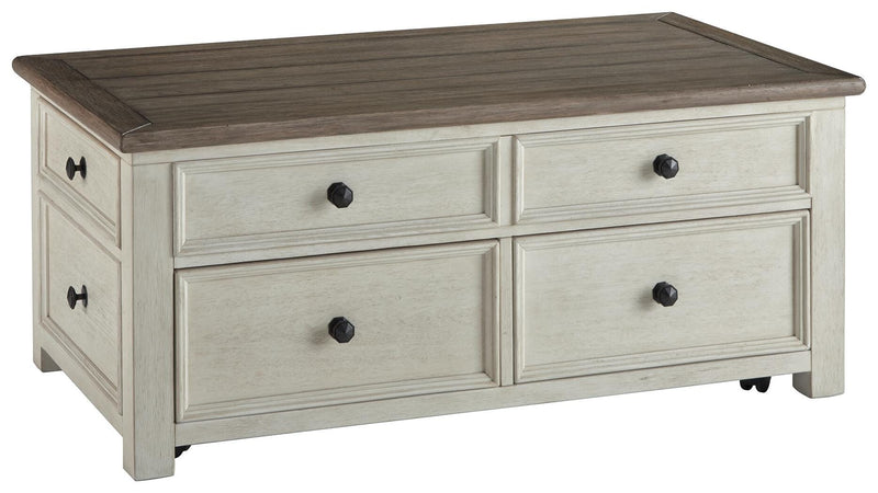 Bolanburg Coffee Table and 2 End Tables