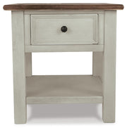 Bolanburg Coffee Table with End Table and Chairside End Table