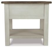 Bolanburg Coffee Table with End Table and Chairside End Table