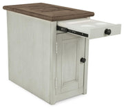 Bolanburg Coffee Table and 2 Chairside End Tables with Console
