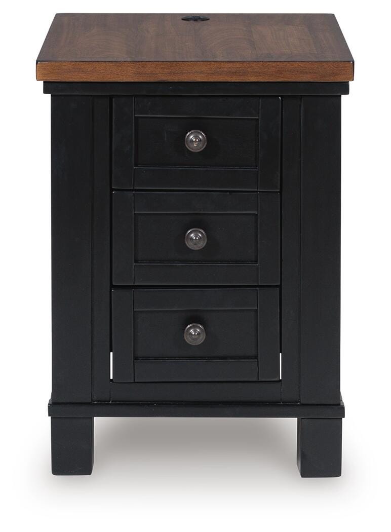 Wildenauer Lift-top Coffee Table and 2 Chairside End Tables