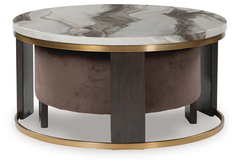 Jazmore Coffee Table and 2 Ends