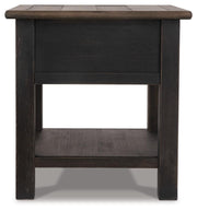 Tyler Creek Coffee Table and 2 End Tables with Console