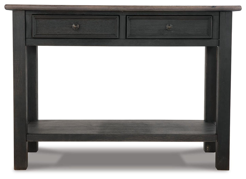 Tyler Creek Coffee Table and 2 End Tables with Console