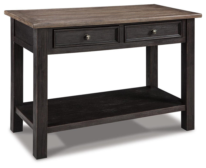 Tyler Creek Coffee Table and 2 End Tables with Console