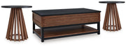 Kallari Coffee Table and 2 Ends