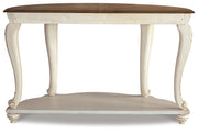 Realyn Coffee Table, 2 Ends and Console