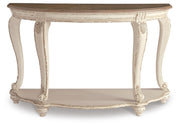 Realyn Coffee Table, 2 Ends and Console